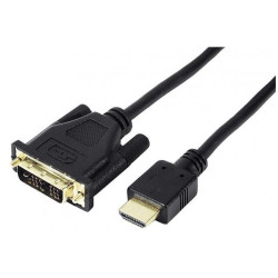CABLE HDMI-A (19 CONT.) DVI-D (18+1) DE 3Mts.