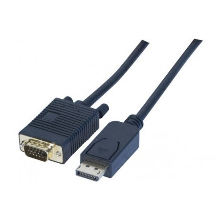 CABLE DISPLAYPORT (CPU) - VGA (MONITOR) 1.8Mts