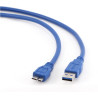 CABLE CONEXIÓN USB 3.0 A(M)-MICRO USB B (M) 1.8Mt