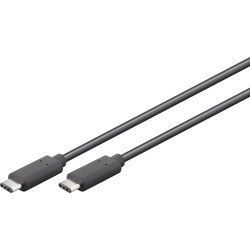 CABLE USB 3.1 USB-C (M) - (M) 1.5m