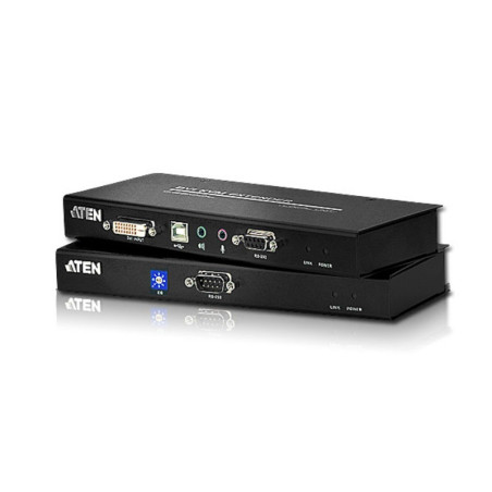 KVM EXTENDER DVI + USB + AUDIO 60Mts