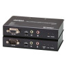 KVM EXTENDER DVI-D + USB  HDbaseT + AUDIO 100M