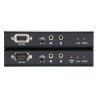 KVM EXTENDER DVI-D + USB  HDbaseT + AUDIO 100M