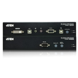 KVM EXTENDER DVI + USB  FIBRA OPTICA + AUDIO 600Mt