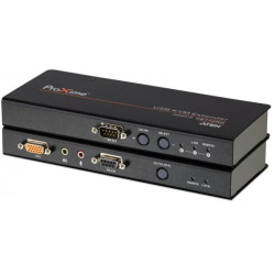 KVM EXTENDER VGA + USB + RS232+ AUDIO 300Mts