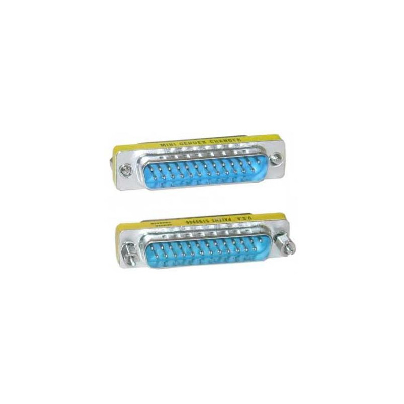 MINI CAMBIADOR DE GENERO DB25M-DB25M.