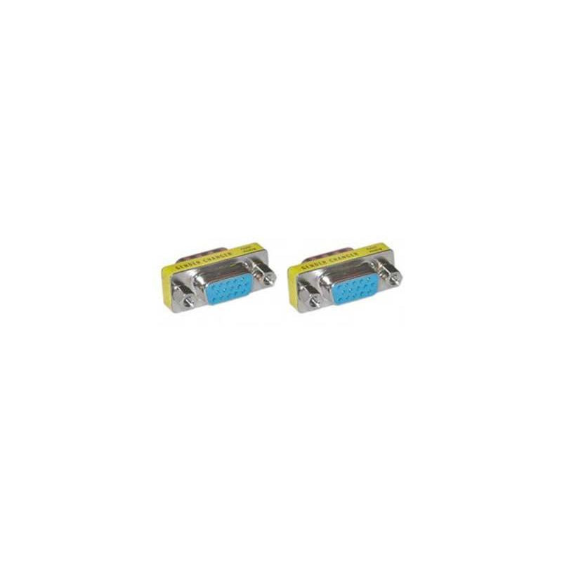 MINI CAMBIADOR DE GENERO VGA HD15H-HD15H.