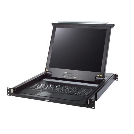 CONSOLA LCD 17'' MONITOR-TECLADO-RATON 1U