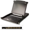 KVM SWITCH LCD 17'' 16 PUERTOS PS/2 y USB 1U ALTUR