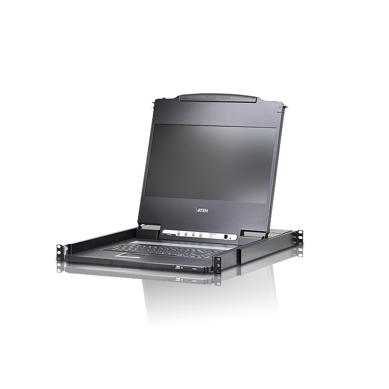 CONSOLA LCD DVI 17,3´ MONITOR-TECLADO-RATON 1U