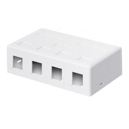 CAJA SUPERFICIE 4 ELEM KEYSTONE BLANCO