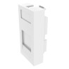 MODULO FRONTAL 45 X 22.5 1 X RJ45 H PARA CAJA MOD