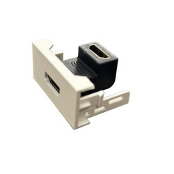 MODULO FRONTAL 45 X 22.5 HDMI 19P HEMBRA BLANCO
