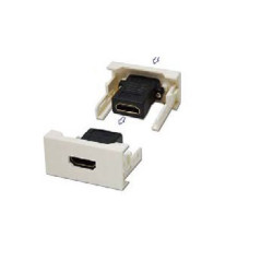 MODULO FRONTAL 45 X 22.5 HDMI 180º 19P H-H BLANCO