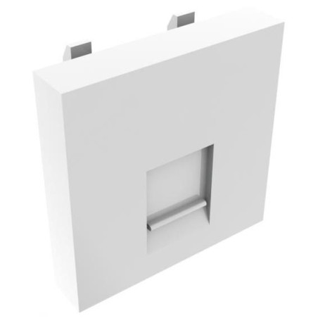 MODULO FRONTAL 45 X 45 1 X RJ45 H PARA CAJA MODUL