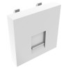 MODULO FRONTAL 45 X 45 1 X RJ45 H PARA CAJA MODUL