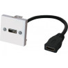 MODULO FRONTAL 45 X 45 HDMI 19P H - H  0.10Mts