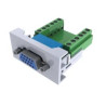MODULO FRONTAL 45 X 22.5 VGA 15P HEMBRA BLANCO