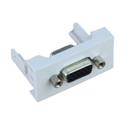 MODULO FRONTAL 45 X 22.5 VGA 15P H-H BLANCO