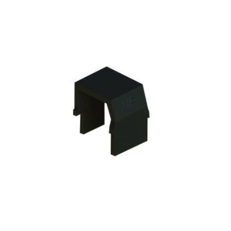 MODULO FRONTAL CIEGO NEGRO PARA PANEL
