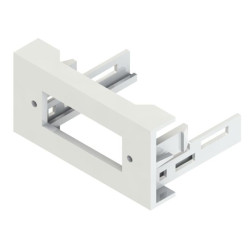 MODULO FRONTAL 45 X 22.5 F.O. 1 SC DUPLEX  VACIO