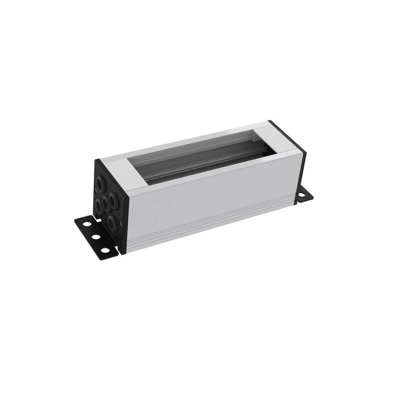 PERFIL SUPERFICIE 3 MECANISMOS 45X45 ALUMINIO