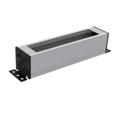 PERFIL SUPERFICIE 5 MECANISMOS 45X45 ALUMINIO