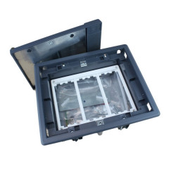 CAJA MODULAR 3 ELEMENTOS EMPOTRAR SUELO