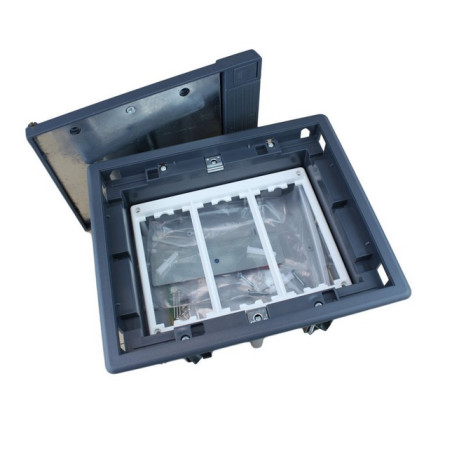 CAJA MODULAR 3 ELEMENTOS EMPOTRAR SUELO