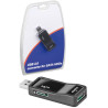 CONVERSOR DE DATOS EXTERNO USB - SATA + ESATA COMP