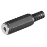 CONECTOR JACK 3.5 HEMBRA SOLDAR STEREO