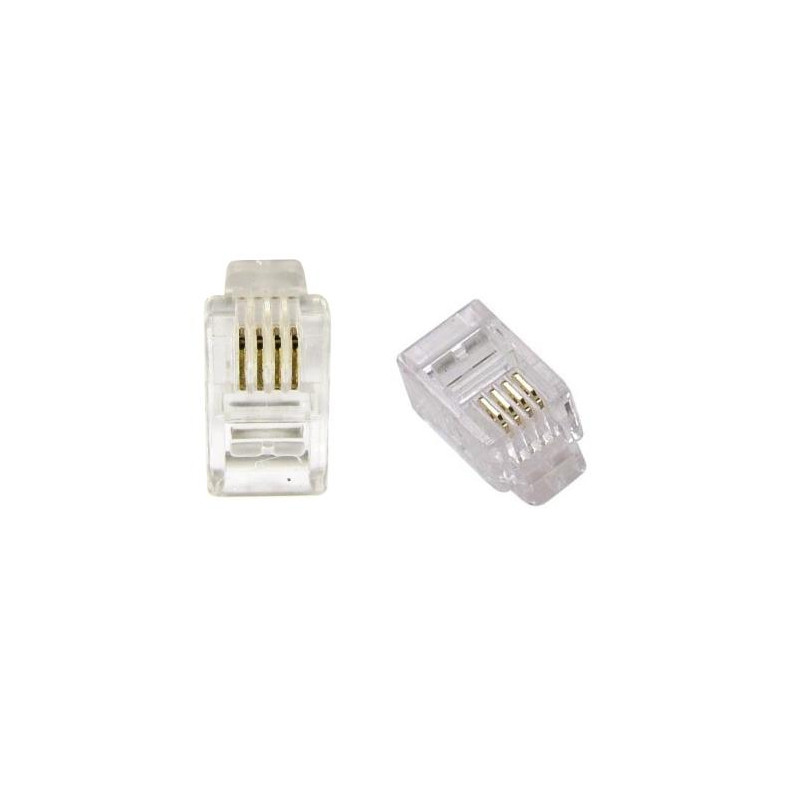 CONECTOR TELEFONICO 4P / 4C