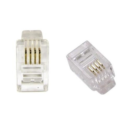 CONECTOR TELEFONICO 4P / 4C