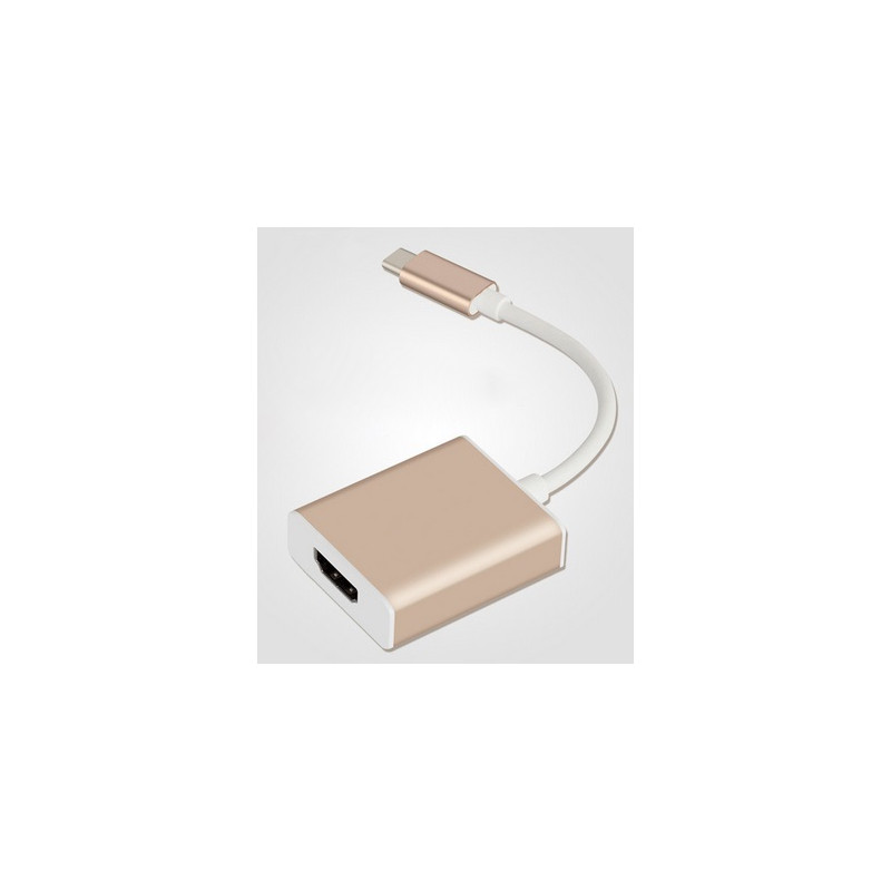 CONVERSOR DE VIDEO USB-C 3.1 (M) - HDMI (H) 1.4 4K
