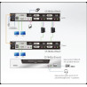 CS1642A - KVM SWITCH DUAL VIEW DVI 2X1 USB + AUDIO