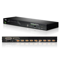 KVM SWITCH SOBREMESA / RACK 8 X 1 USB/PS-2 + 1 USB