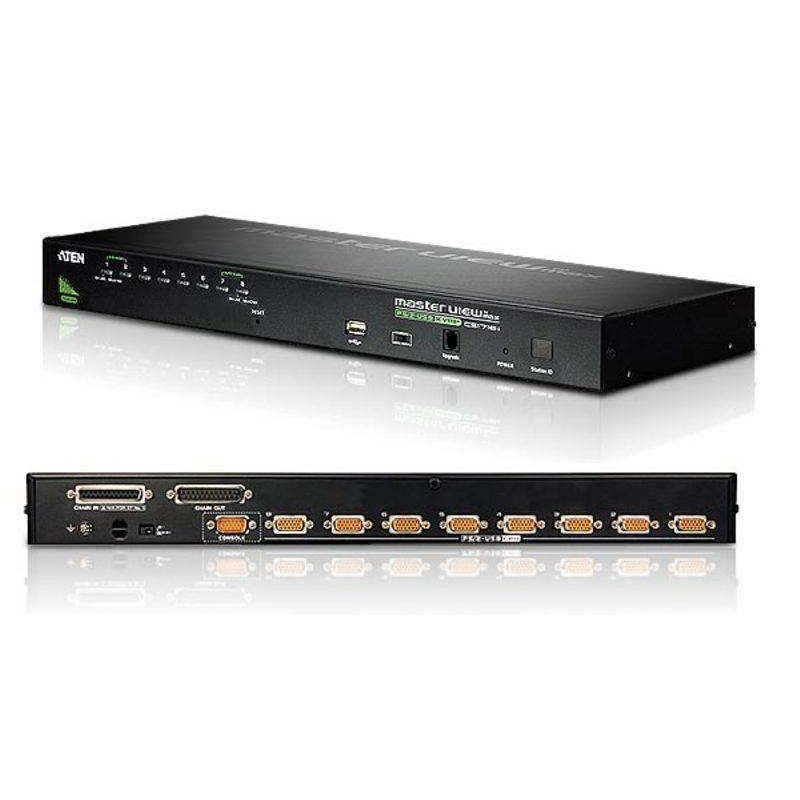 KVM SWITCH SOBREMESA / RACK 8 X 1 USB/PS-2 + 1 USB