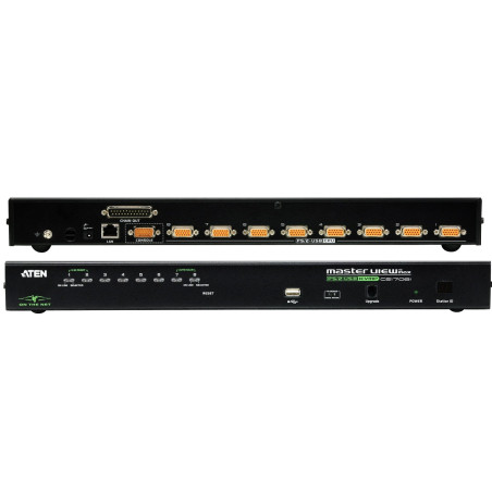 KVM IP 8 PUERTOS CONEXION PS2 / USB ALTUSEN