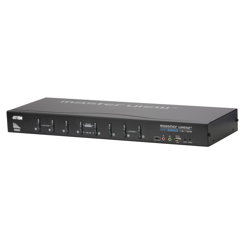 KVM SWITCH SOBREMESA / RACK 8 X 1 DVI - USB
