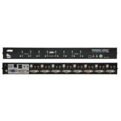 KVM SWITCH SOBREMESA / RACK 8 X 1 DVI - USB