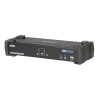 KVM SWITCH SOBREMESA DVI-D 2X1 USB AUDIO+OSD+HUB