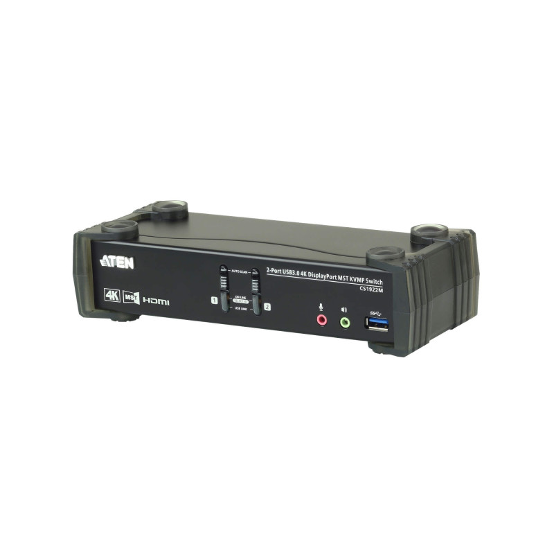 KVM SWITCH SOBREMESA 2 DP - USB 3.0  4K