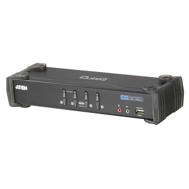 KVM SWITCH SOBREMESA 4 X 1 DP - USB 3.0  4K