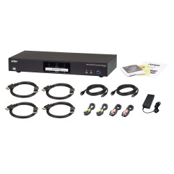 KVM SWITCH DISPLAYPORT 4K USB 3.0 X2 PUERTOS