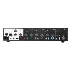 KVM SWITCH 4 X 1 DP - USB 3.0 4K TRIPLE DISPLAY