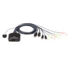 KVM SWITCH COMPACTO DISPLAYPORT + USB 2 X 1