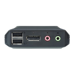 KVM SWITCH COMPACTO DISPLAYPORT + USB 2 X 1