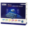 KVM SWITCH COMPACTO 2X1 USB CON AUDIO (CS62US)