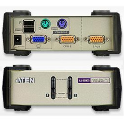 KVM SWITCH SOBREMESA 2 X 1 MIXTA PS/2 - USB