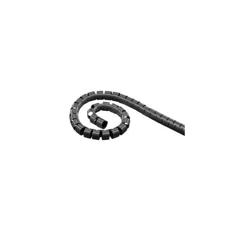 ROLLO CUBRECABLES  DIAMETRO 25mm  y 20Mts NEGRO